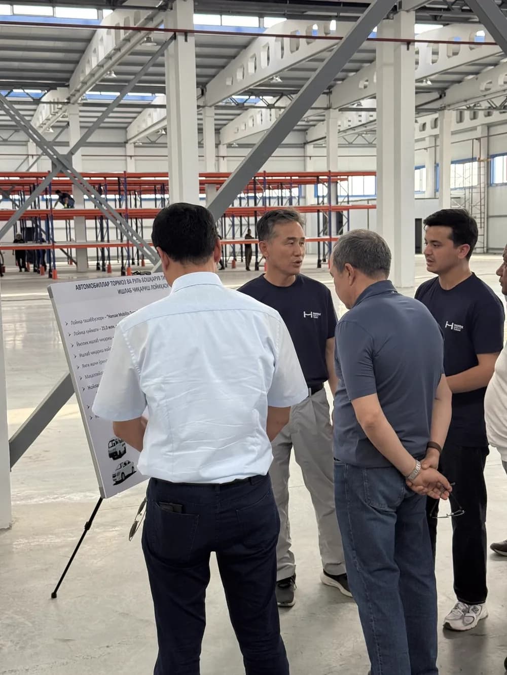 A new project for the manufacturing of brake and steering control systems was presented